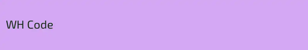 WH Code